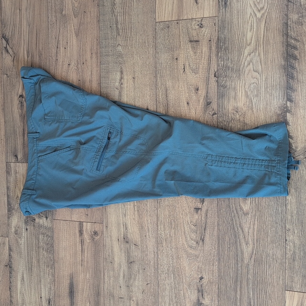 Eddie Bauer Stretch Ripstop Crop Pants, Capri, Gray, Women's 16 - Picture 10 of 13